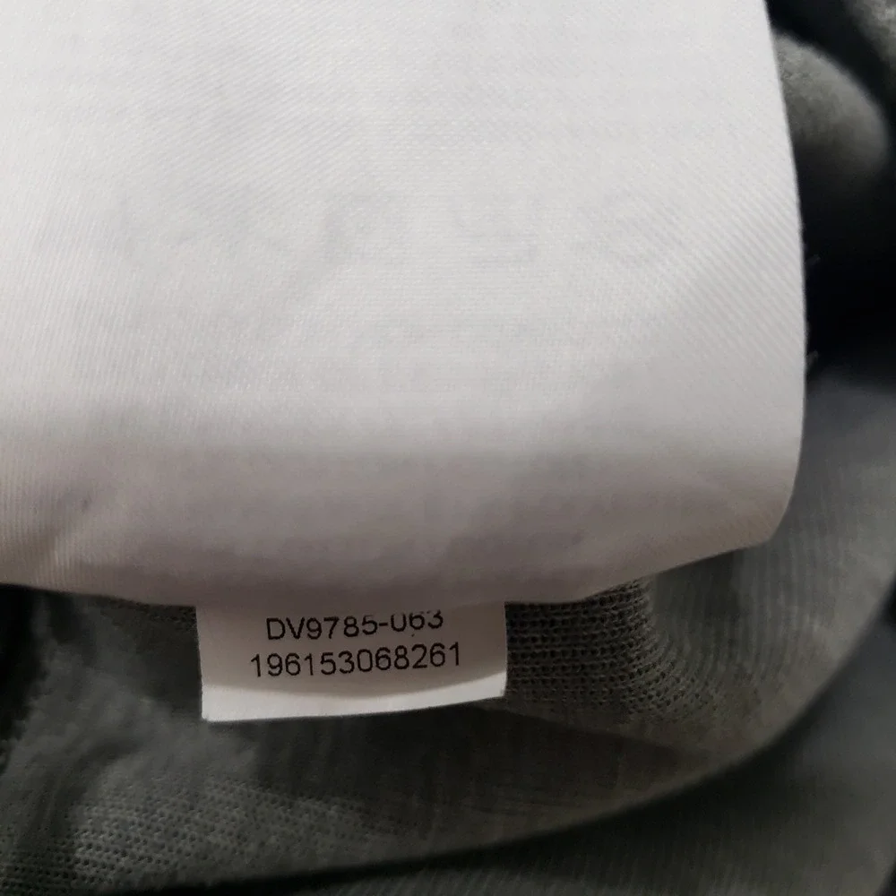 Jordan Joggers Mens Large Gray Pockets Drawstring Sports Fleece Gym